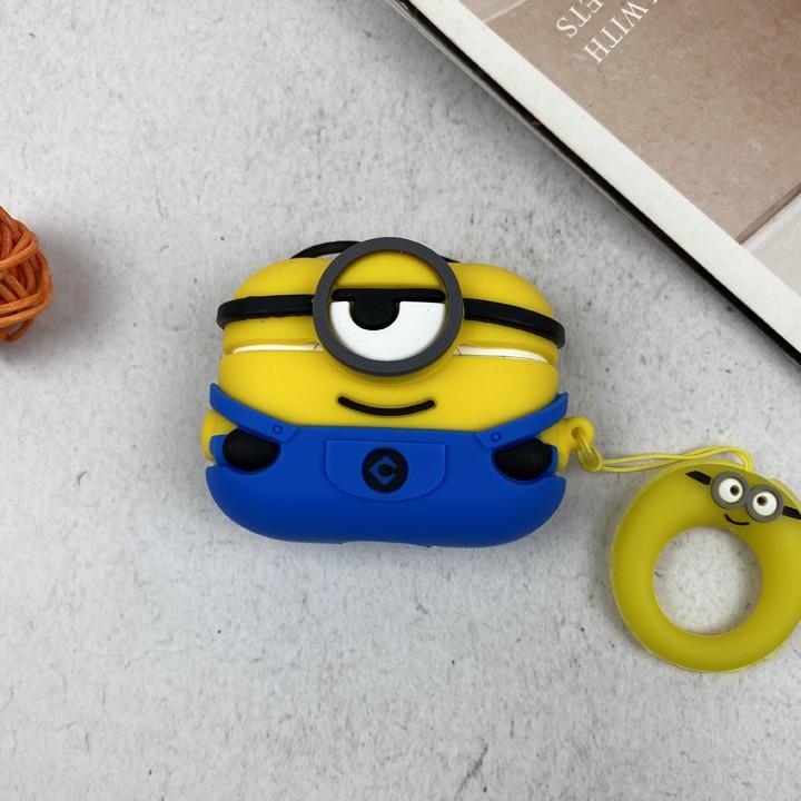 Bao Case, Ốp cho Airpods 1/ 2/ Pro hình Minion ngộ nghĩnh - Mã TZAP367