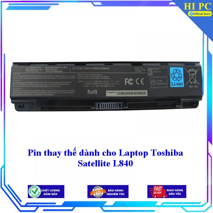 Pin thay thế dành cho Laptop Toshiba Satellite L840 - Hàng Nhập Khẩu