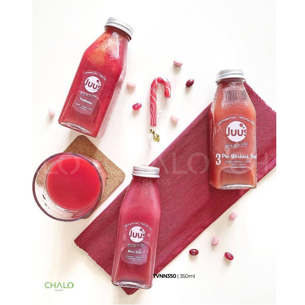 CHAI THỦY TINH nắp XOÁY 350ML