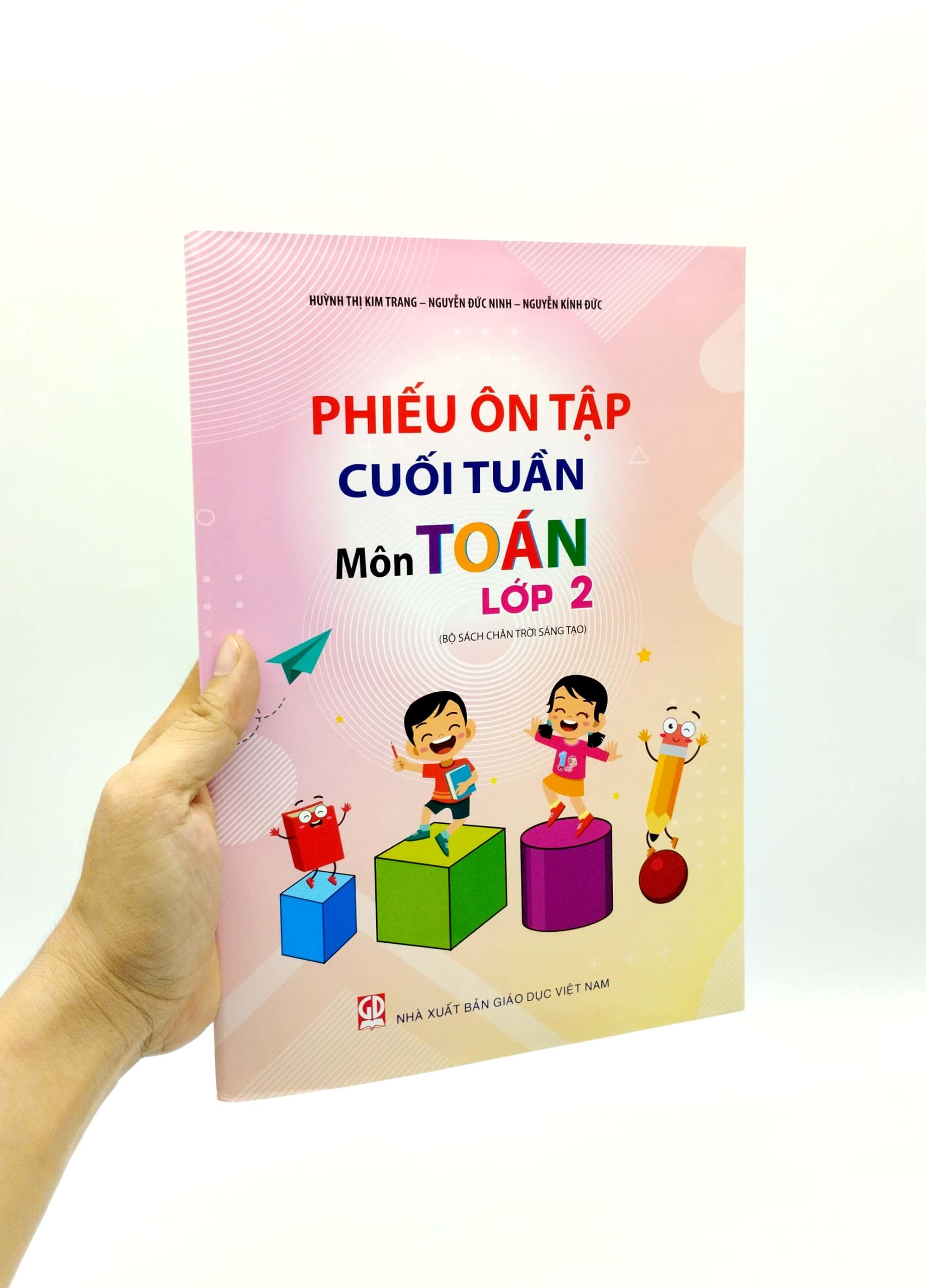 Phiếu Ôn Tập Cuối Tuần - Môn Toán - Lớp 2 - Chân Trời Sáng Tạo (2023)