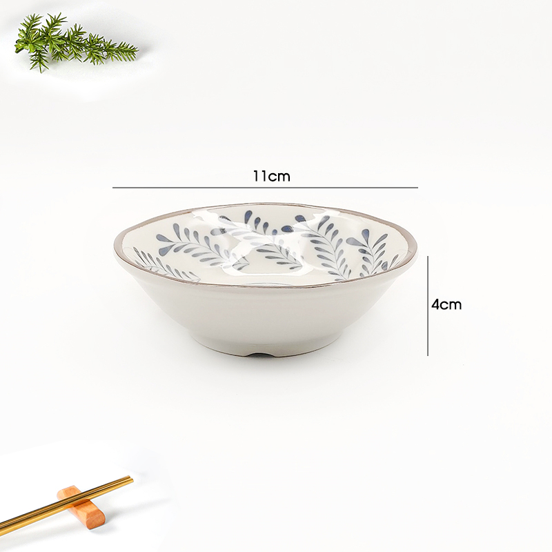 Bộ 6 chén đựng nước chấm, chén đựng gia vị chất liệu melamine cao cấp