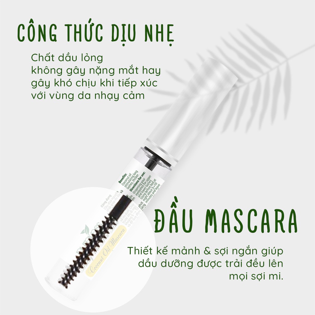 M . a . s . c . a . r . a  d ầ u  dừa dưỡng mi