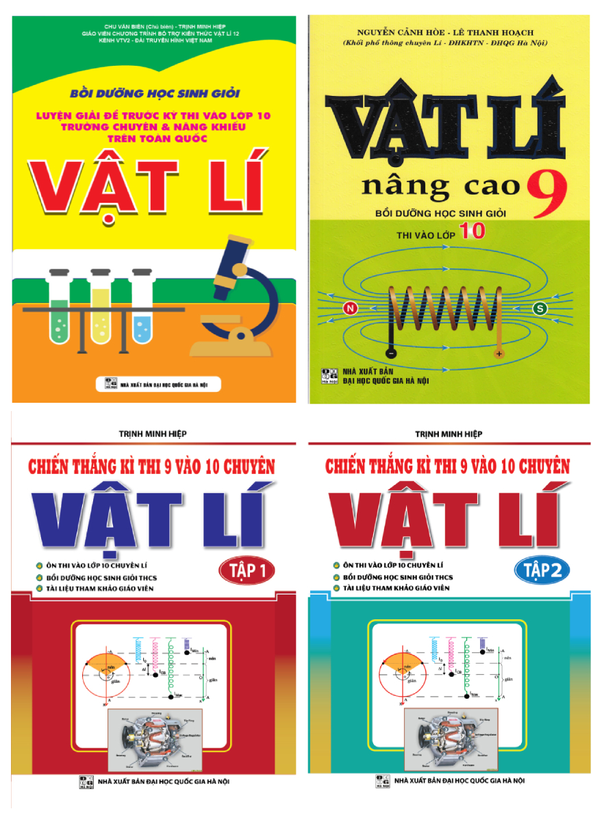 Combo Luyện Thi Vào Lớp 10 Chuyên Vật Lí (Bộ 4 Cuốn) - KV