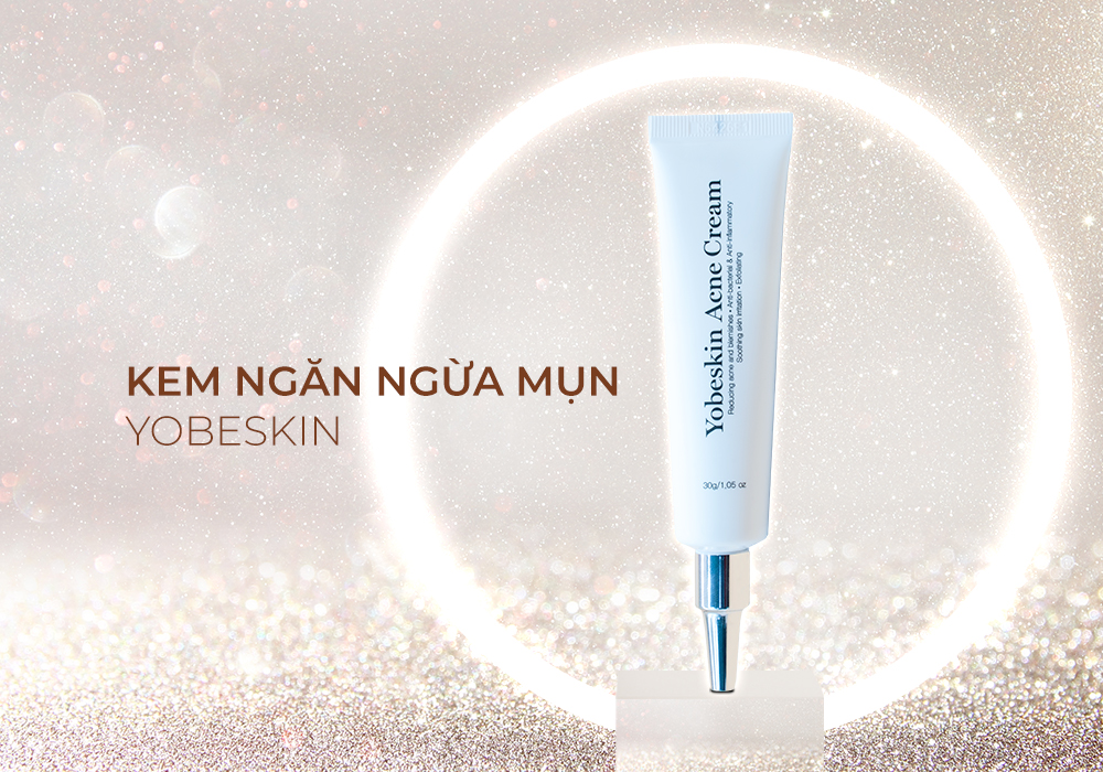 KEM NGĂN NGỪA MỤN YOBESKIN DỨT ĐIỂM TẬN GỐC &amp; NGĂN TÁI PHÁT 30G