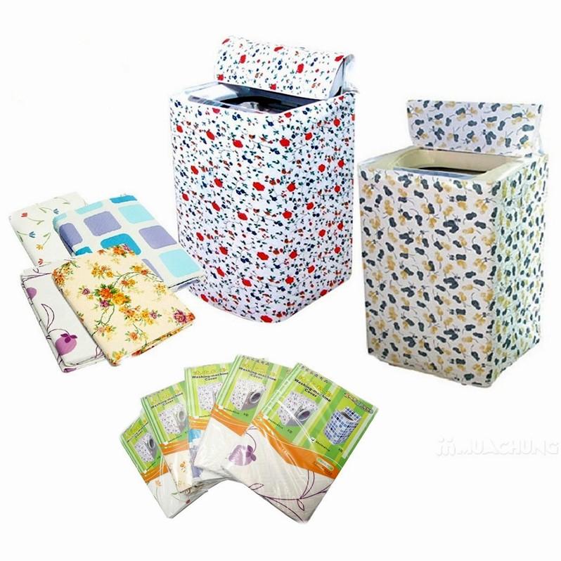 Áo trùm máy giặt cửa trên loại dày cao cấp