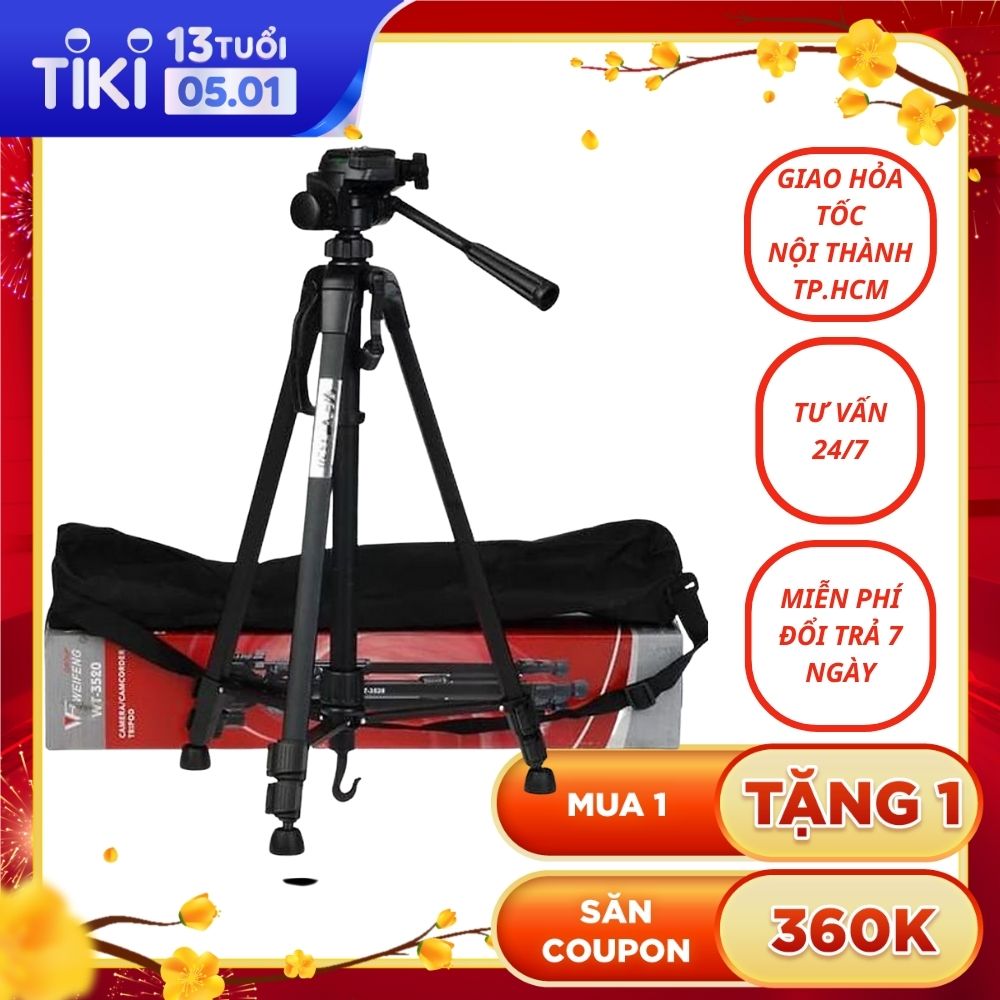 Chân Máy Ảnh Tripod WEIFENG WT-3520 - Hàng nhập khẩu