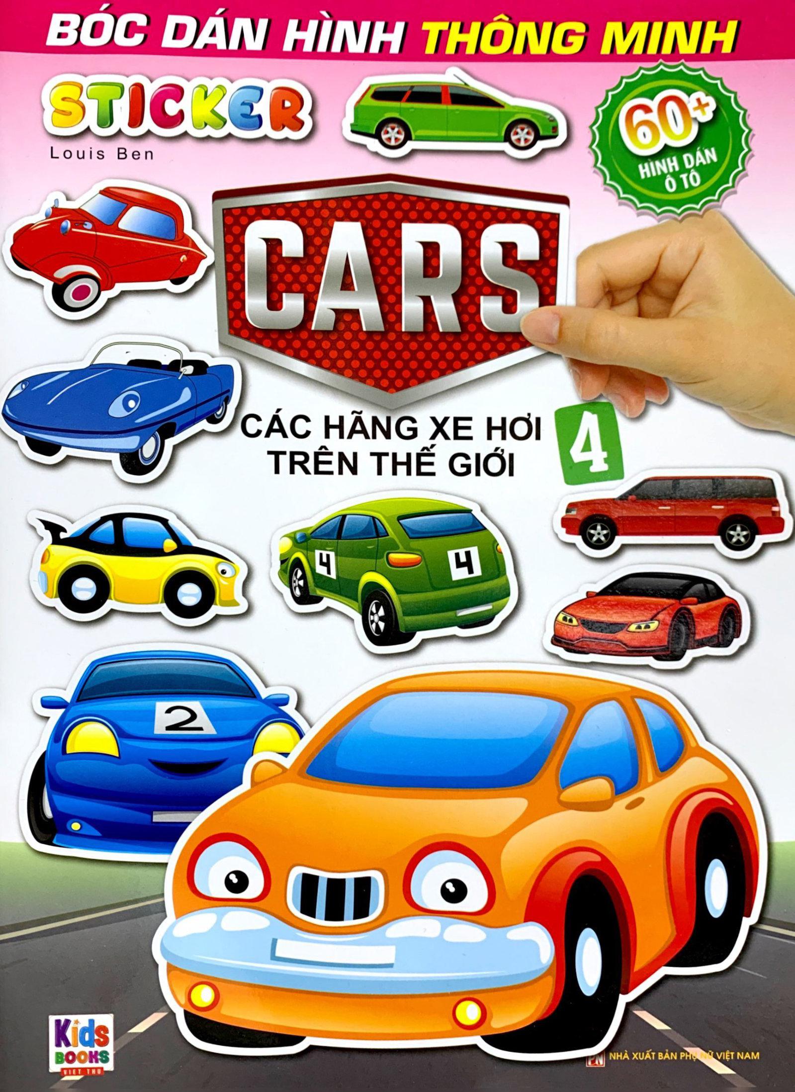 Sticker Bóc Dán Hình Thông Minh - Car - Các Hãng Xe Trên Thế Giới 4