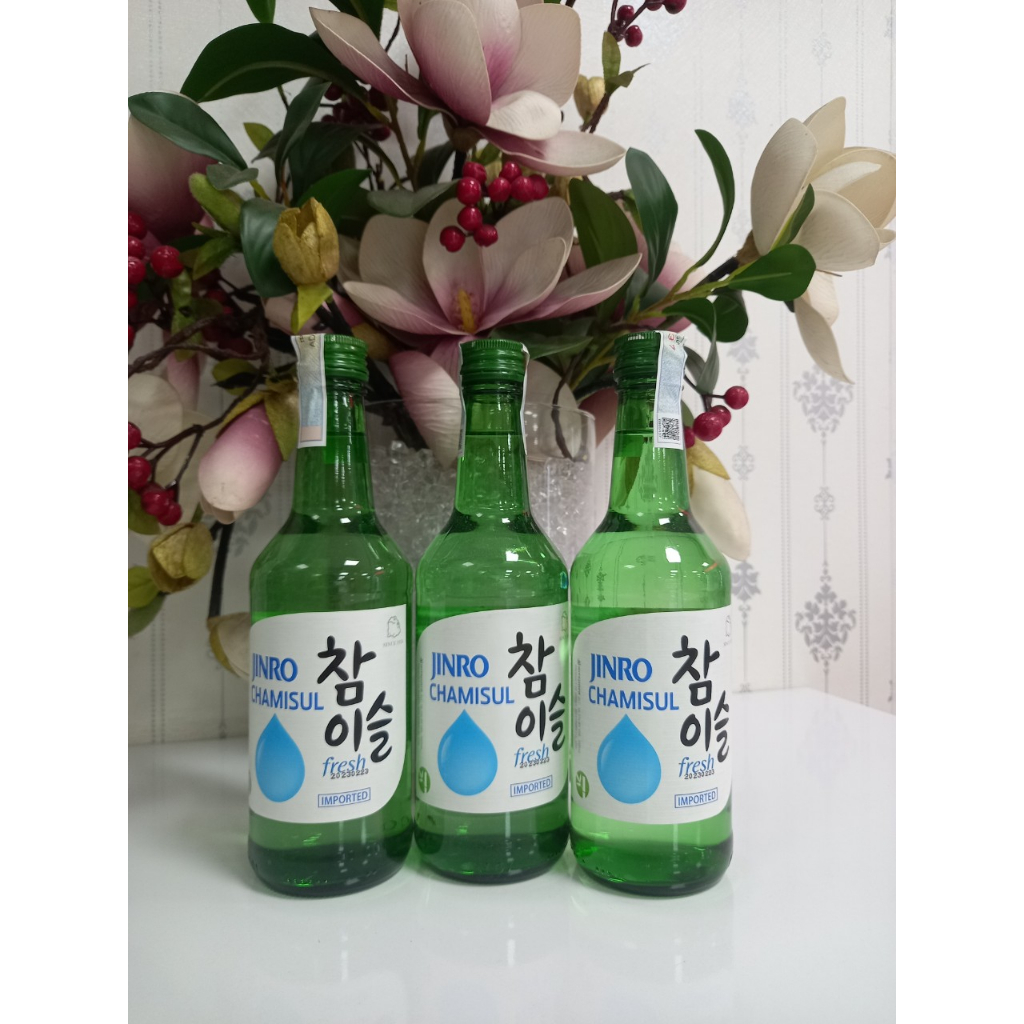 [Made in Korea] Rượu Soju Hàn Quốc Jinro Fresh 16.5% 360ml Không Hộp