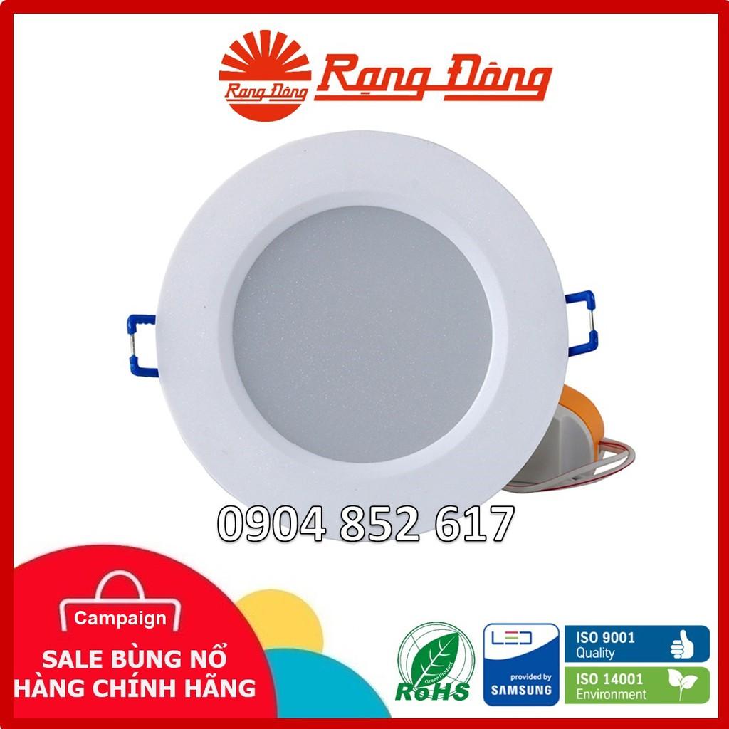 CHÍNH HÃNG Đèn LED âm trần Rạng Đông 3W, 5W, 7W, 9W, 12W 1 Màu, Đôi 3 Màu