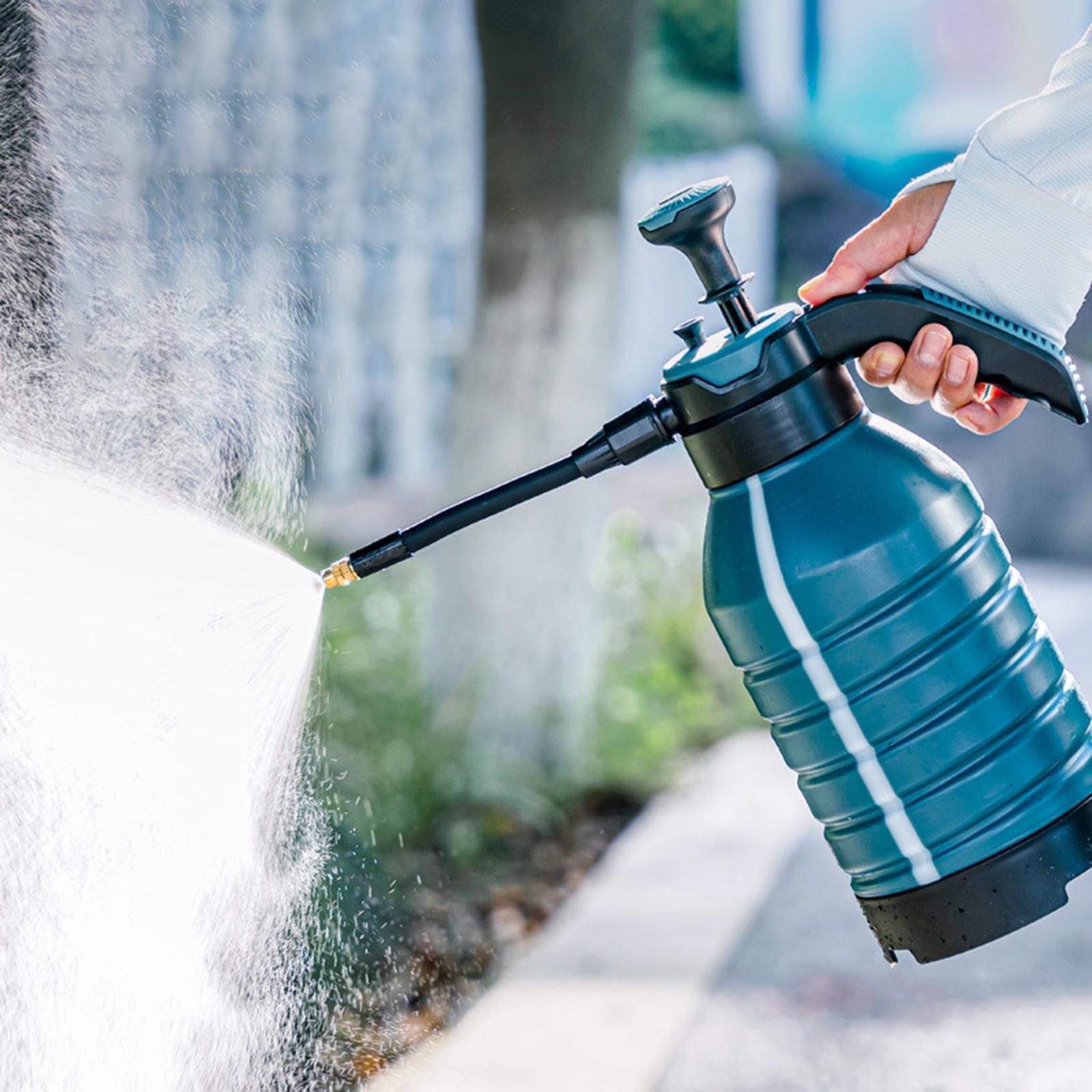 2L Handheld Garden Pump Sprayer, Mist Spray Gardening Can Plants Mister Pump Pressure Water Sprayer Bottle for Garden Irrigation Lawn Spraying
