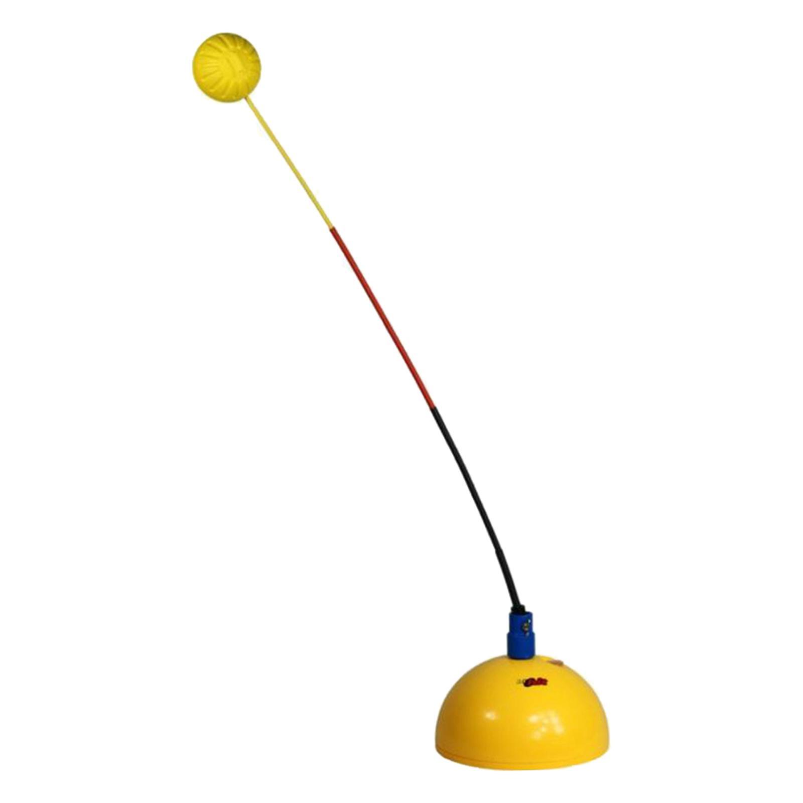 Tennis Swing Trainer, Tennis Training Tool Self Exercise Tennis Soft Shaft Swing Training Gear Practice Tool for Kids Beginner