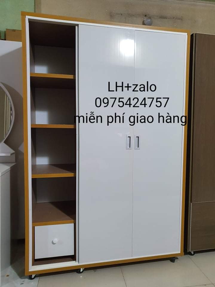 Tủ nhựa đài loan 3 cánh cửa lùa
