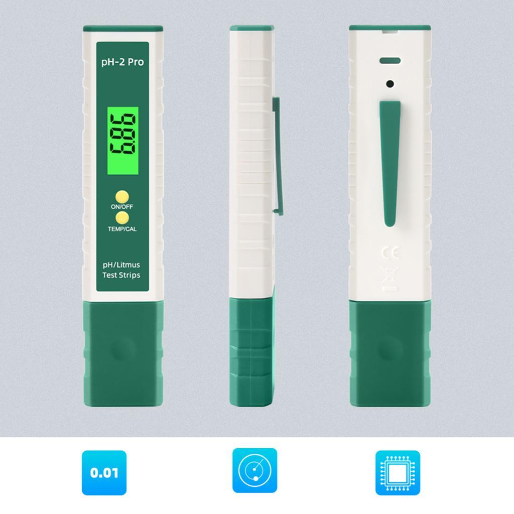 Digital PH Meter High Accuracy LCD Tester Aquarium Water Laboratory Pocket