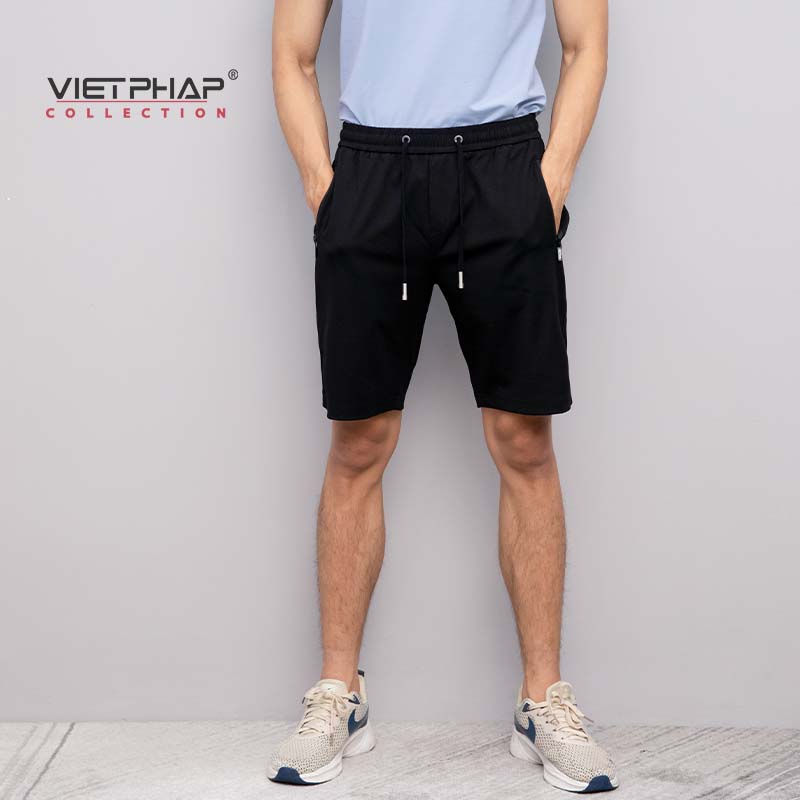 Quần Short thun cao cấp VIỆT  PHÁP/ Form Basic - chất liệu cotton thoáng mát co dãn tốt 9111