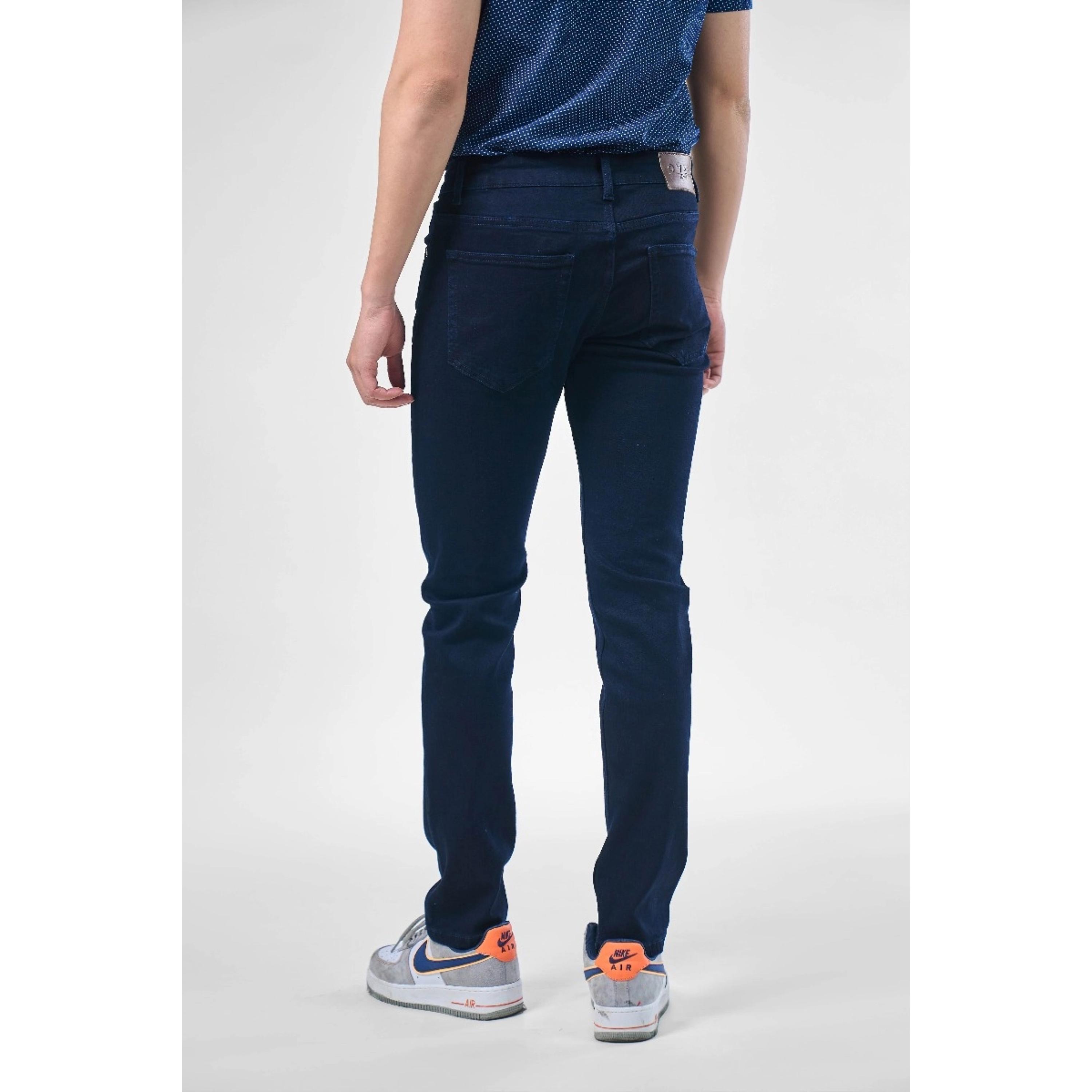 Quần Jeans OWEN nam dáng Slimfit co dãn không phai màu mã QJS230151