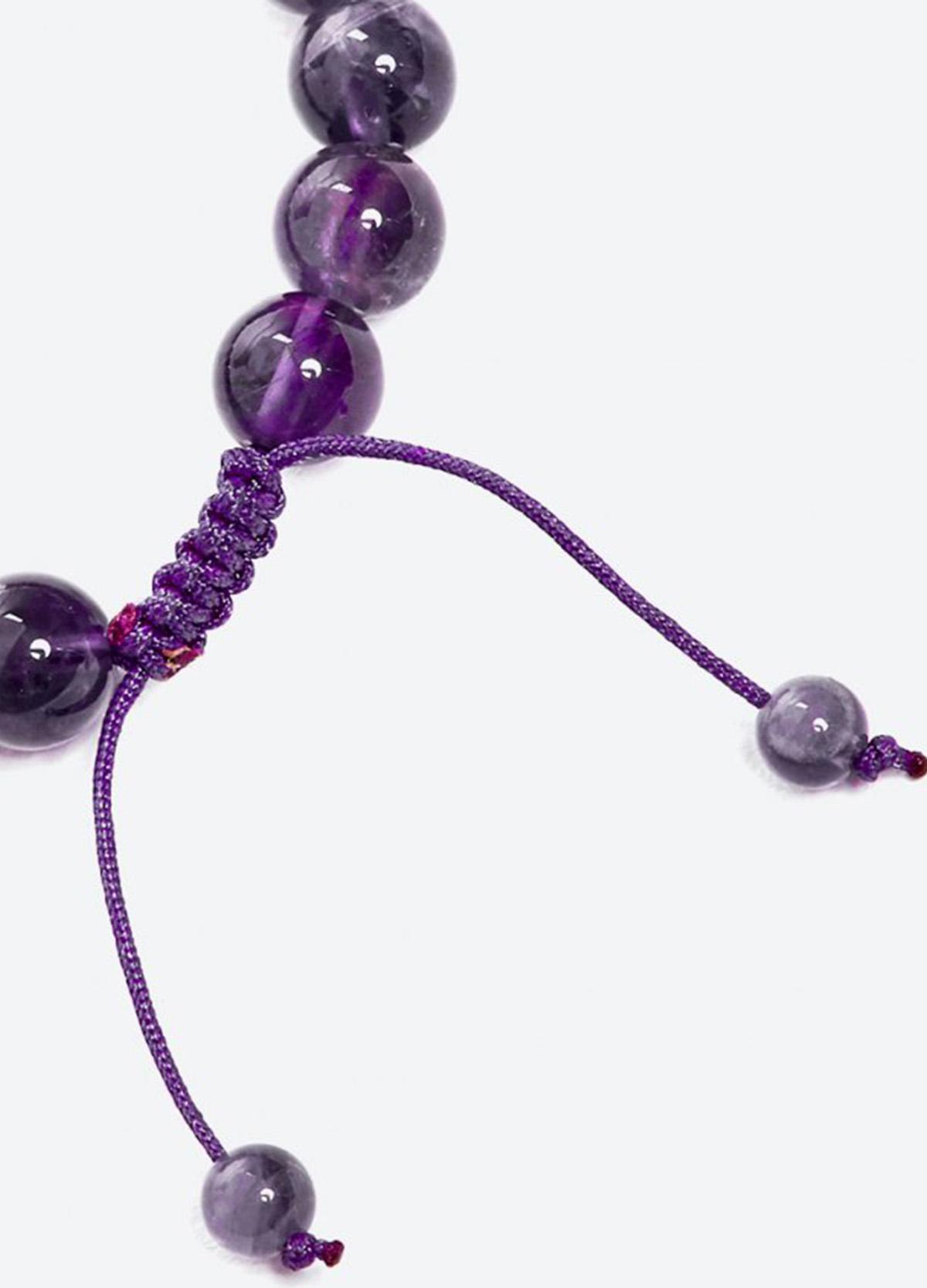 Vòng tay đá thiên nhiên mix charm đồng tâm bạc kết dây - Ngọc Quý Gemstones