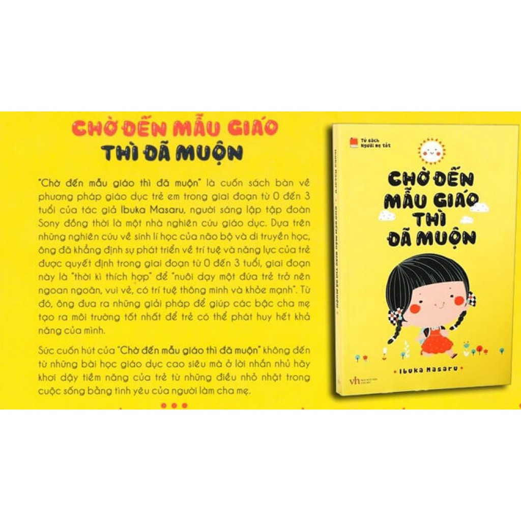 Chờ Đến Mẫu Giáo Thì Đã Muộn
