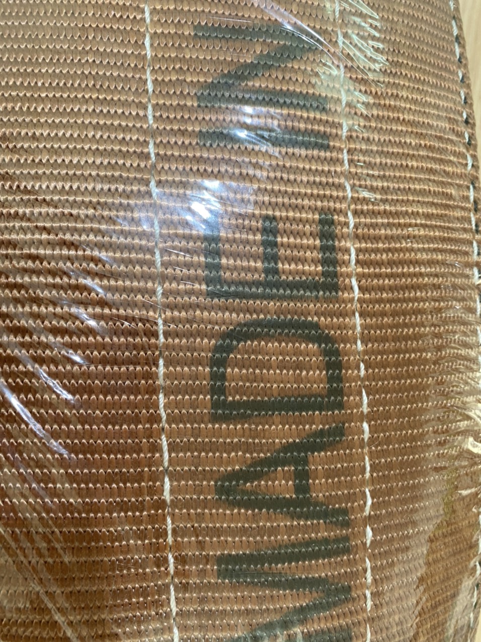 Cáp Cẩu Vải Bản Dẹp 2 Đầu Mắt -6 Tấn x 8 Mét - Màu Nâu