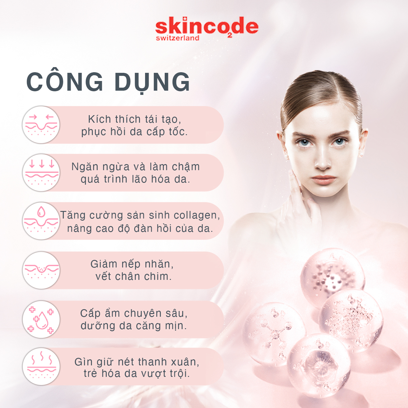 Huyết thanh phục hồi trẻ hóa da Skincode Exclusive Cellular Power Concentrate 30ml - MS 5010,2