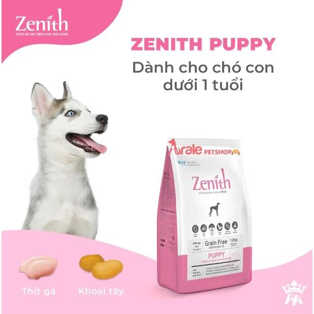Thức ăn hạt cho chó | HẠT ZENITH PUPPY | Thức ăn hạt mềm dành cho chó con 1.2kg