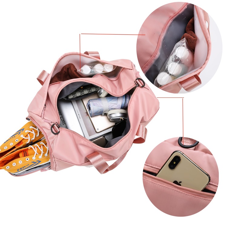 Túi trống du lịch đa năng chống thấm nước T79 kt: 47x25x23cm.