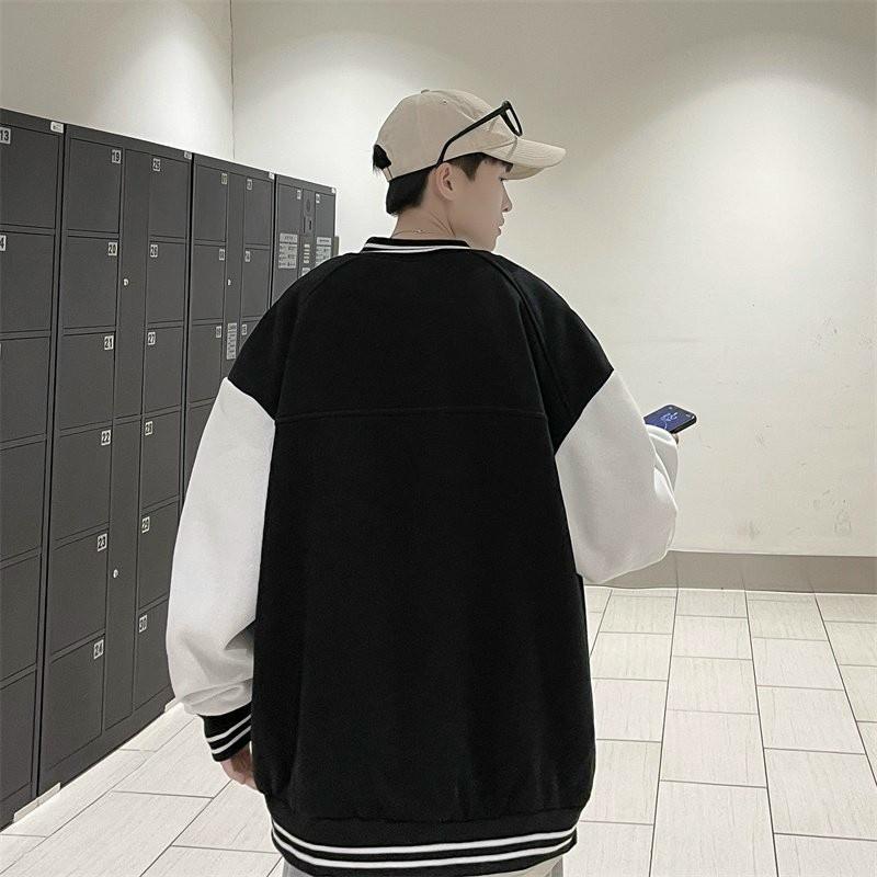 Free Ship - Áo Khoác Bomber Chất Nỉ Có Nút Bấm Phong Cách Nam Nữ Unisex Màu Đen Và Vàng Jess-KNP13 - Vàng Nghệ