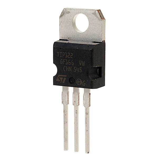 10 con TRANSISTOR TIP122