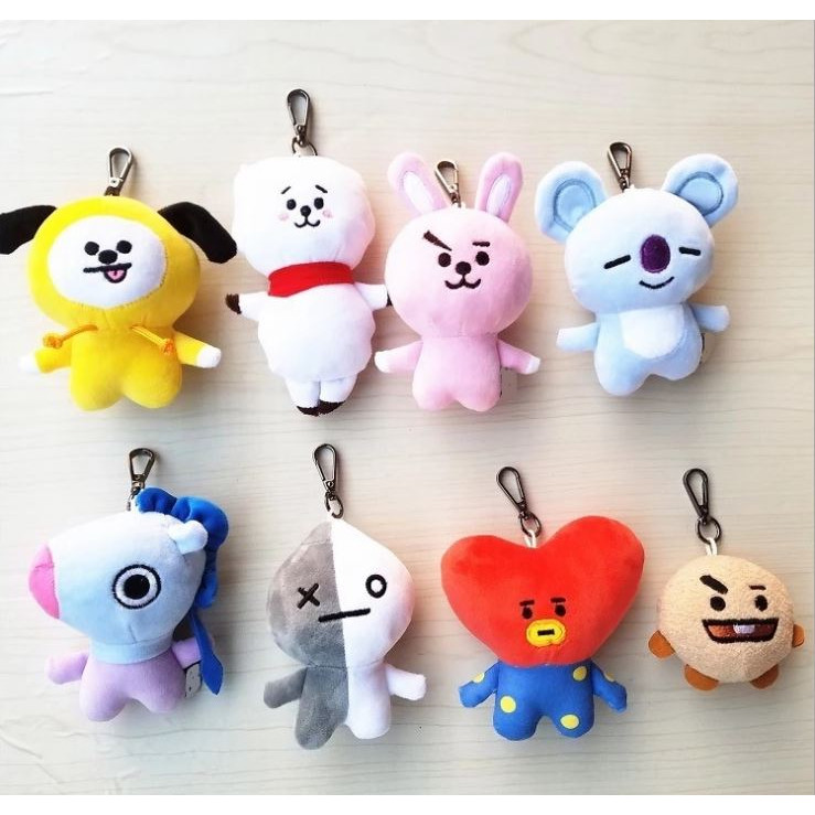 Móc khóa bông BT21 siêu xinh món quà cho ARMY