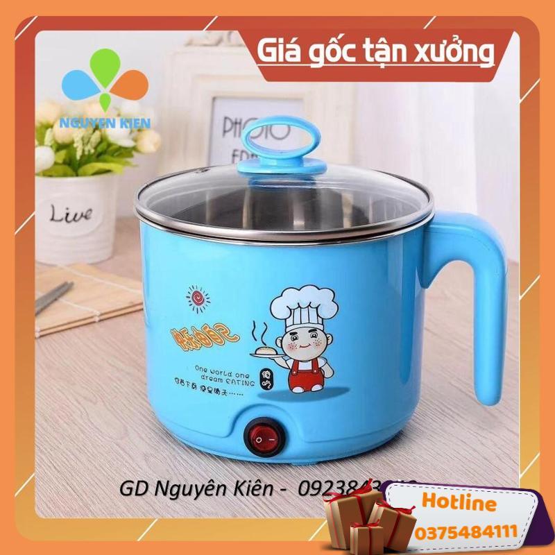 Ca Điện Nấu Mì Kiêm Nồi Lẩu Mini Siêu Tiện Lợi - Hàng Loại 1