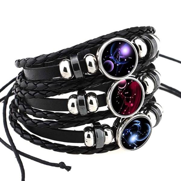 VÒNG TAY 12 CUNG HOÀNG ĐẠO DÂY RÚT VT03