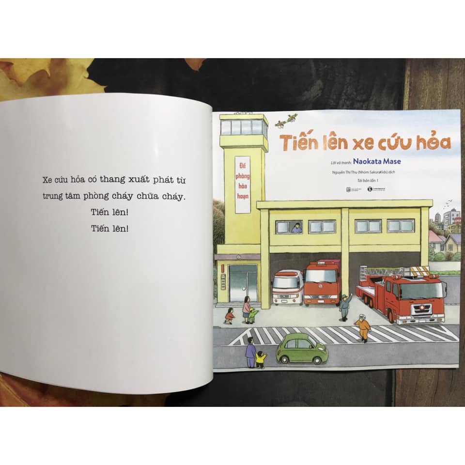 Tiến lên xe cứu hỏa