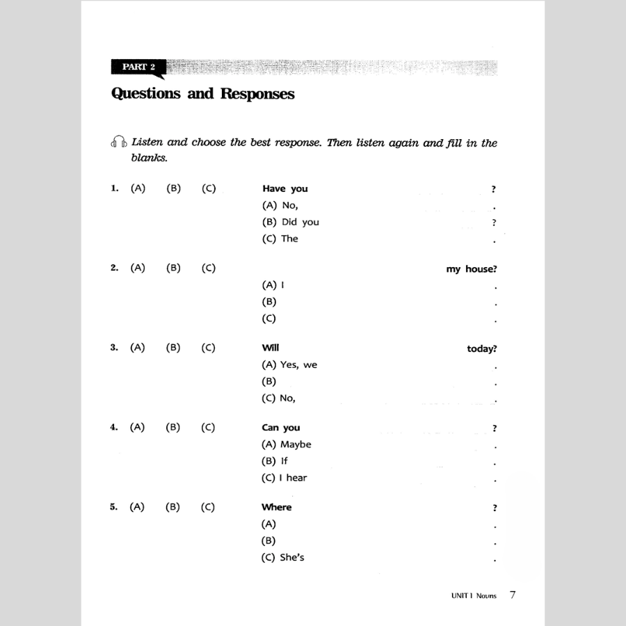 Step One Toeic (Kèm file MP3)
