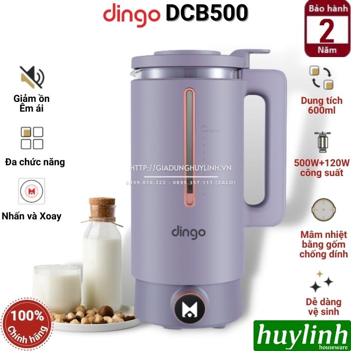 Máy xay nấu sữa hạt mini Dingo DCB500 - 600ml - Đa chức năng - Hàng chính hãng