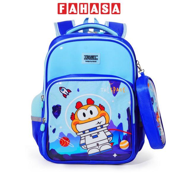 Ba Lô Học Sinh PHG - Mr.Vui 1062 - Màu Xanh Biển