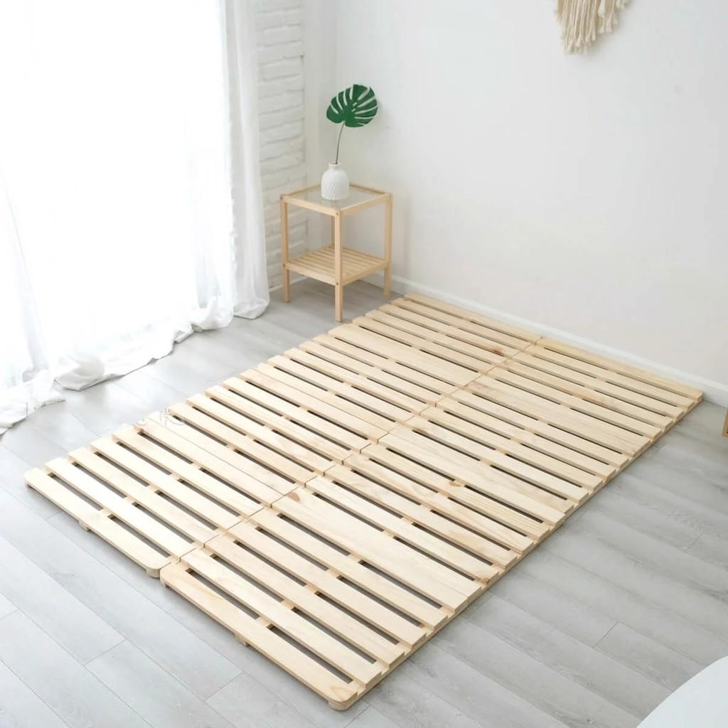 Giường Ngủ Pallet Gỗ Thông Minh - Nội Thất Lắp Ráp Hàn Quốc Hàng Cao Cấp Chất Lượng Xuất Khẩu