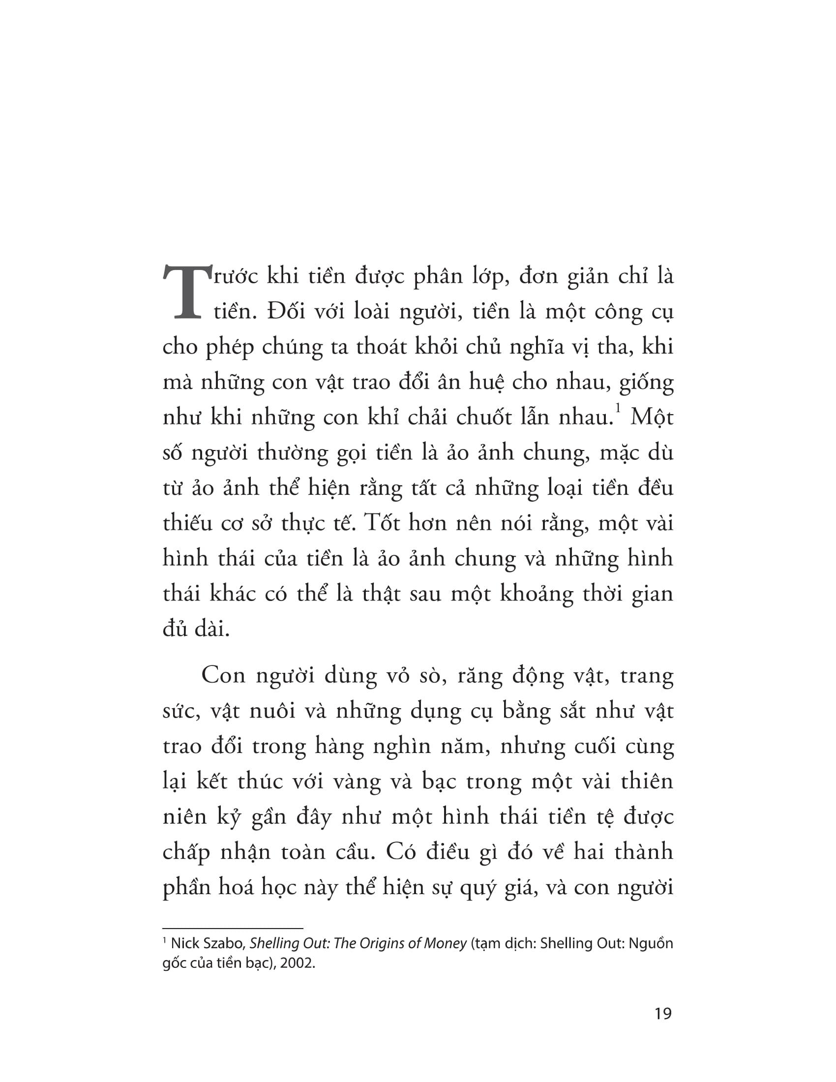 Pre-Order - Sự Tiến Hóa Của Tiền Tệ