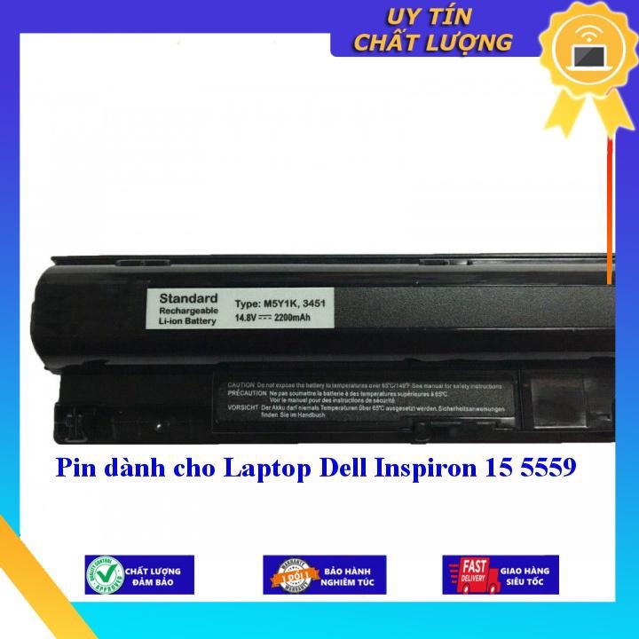 Pin dùng cho Laptop Dell Inspiron 15 5559 - Hàng Nhập Khẩu  MIBAT701