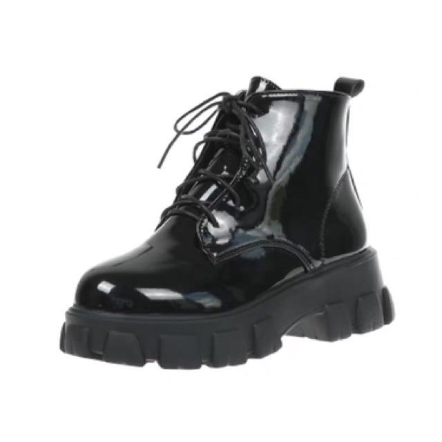 Giầy boot cổ lửng phong cách hàn