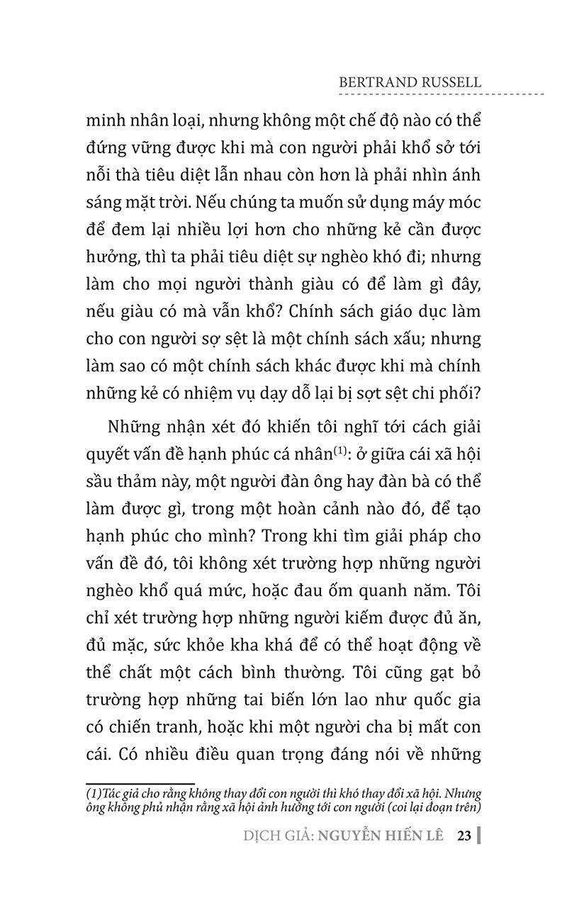 Chinh Phục Hạnh Phúc