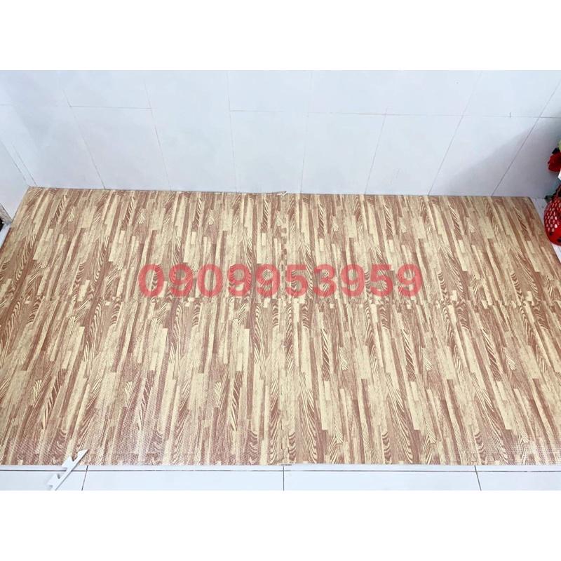 thảm xốp lót sàn vân gỗ  60×60×1cm