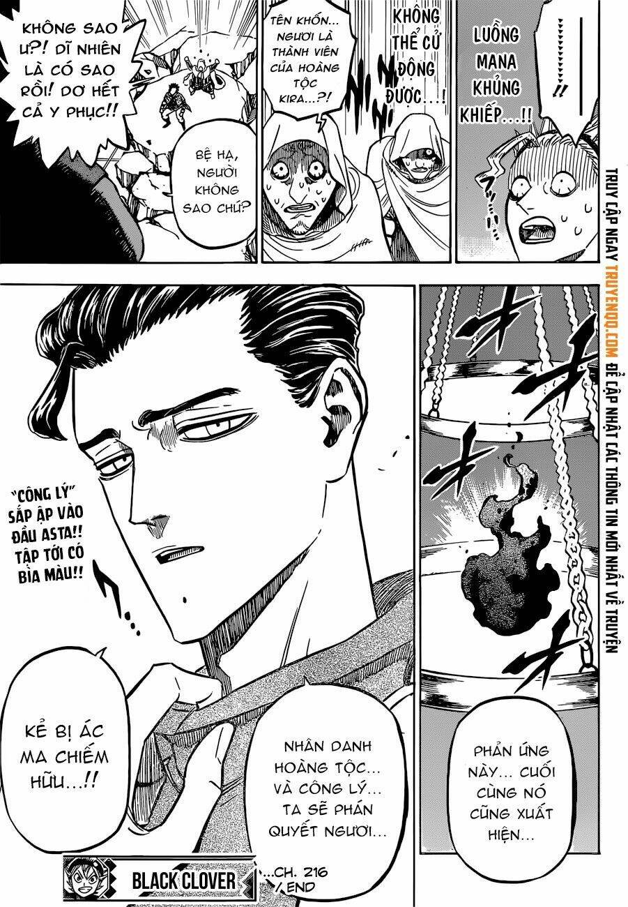 black clover - pháp sư không phép thuật chapter 216 16