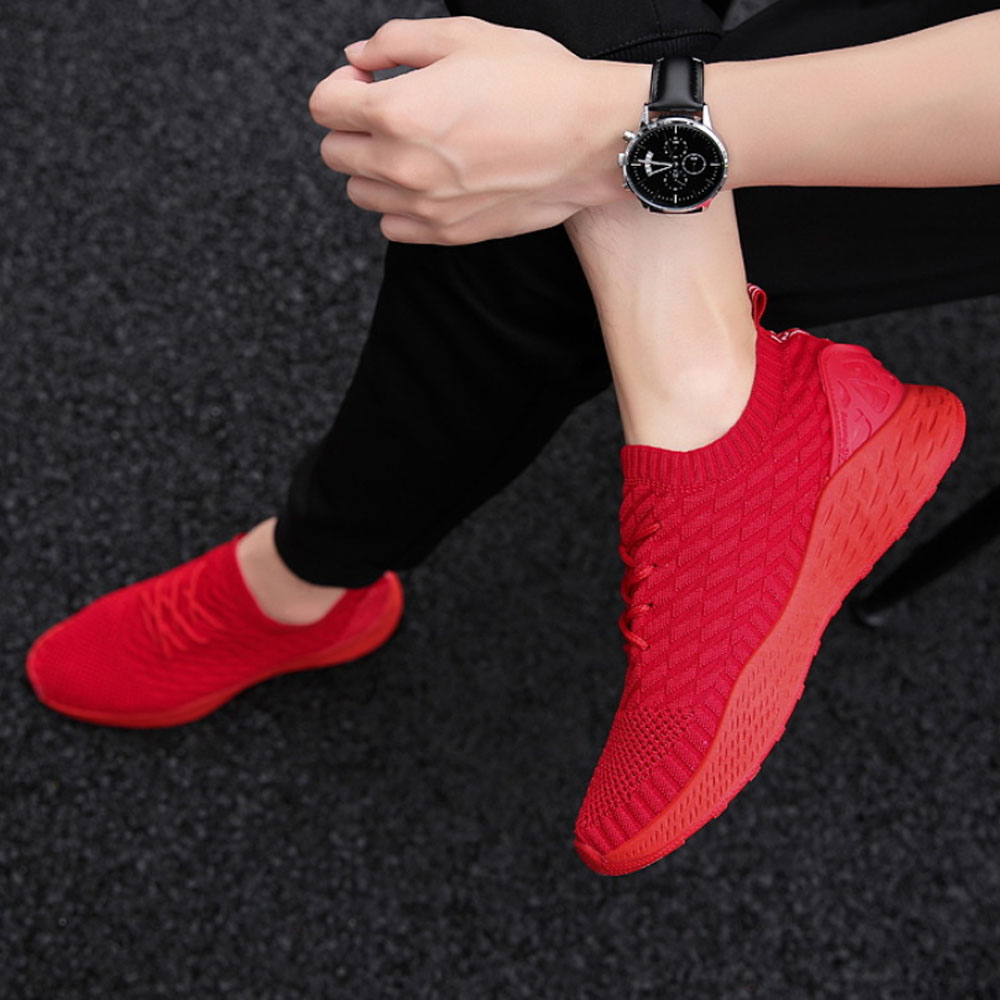 Giày Thể Thao Sneaker Nam , Đế Êm, Nhẹ Thoáng Khí, Thích Hợp Đi Chơi, Đi Hoc, Đi Làm, Đế Cao Su Đúc, Chống Trơn Trượt, Hạn Chế Mòn Đế, Miếng Lót Giày Cấu Trúc Tổ Ong Tảo Cảm Giác Êm S89