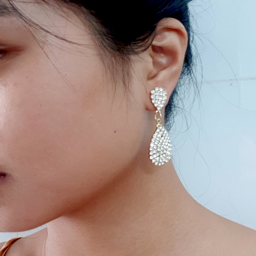 Bông tai nữ thời trang Phong cách Hàn Dự Tiệc Kiểu dài