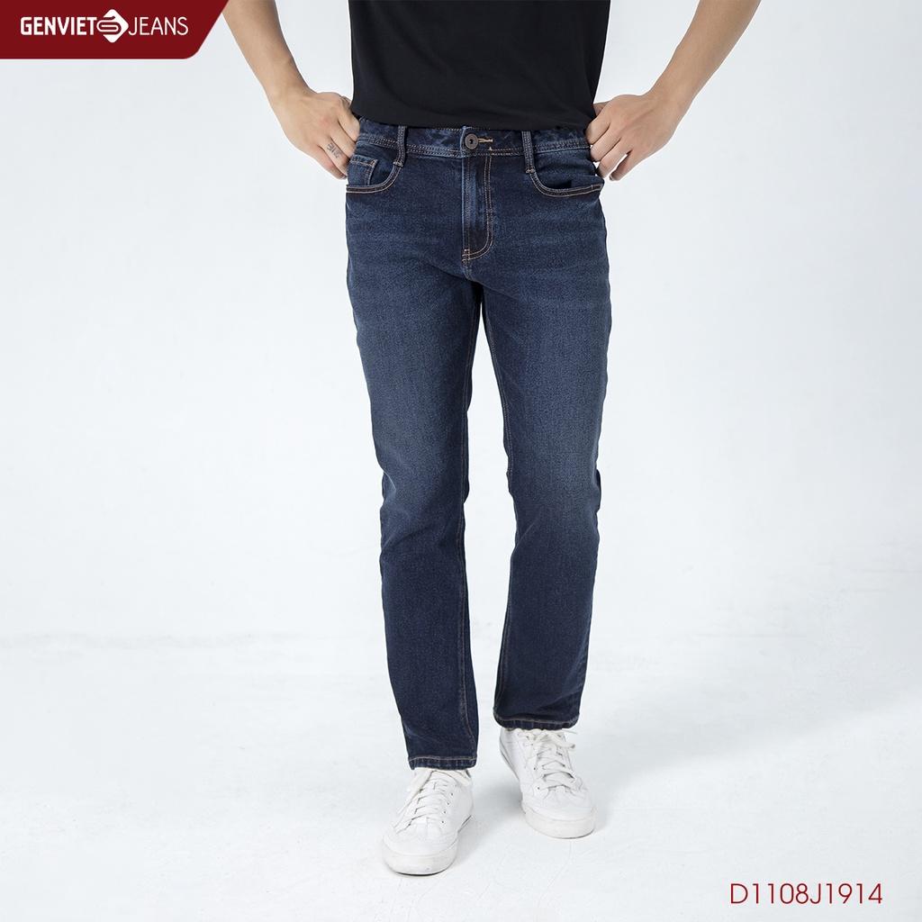 Quần Dài Jeans Nam Thời Trang GENVIET D1108J1914