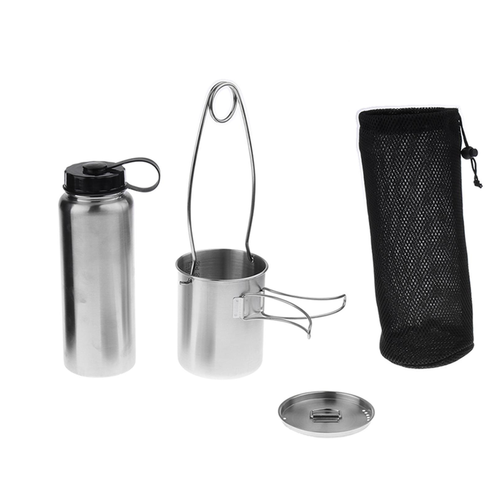 Portable Stainless Steel 500ml Travel Camping   Alcohol