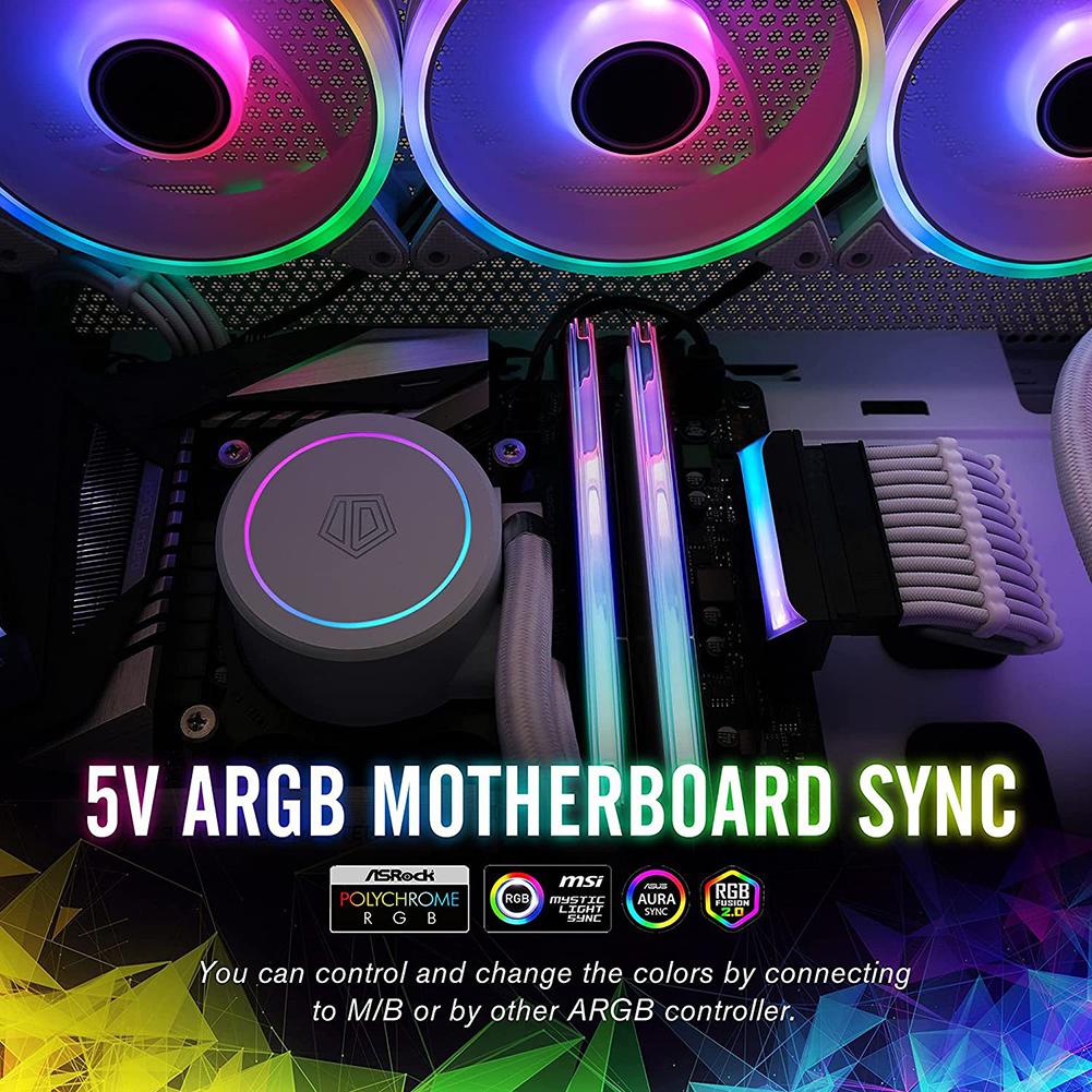 ATX 24pin đến 90 độ Bộ chuyển đổi 5V argb cung cấp nguồn cung cấp cáp Modular Modular DIY Phụ kiện gắn