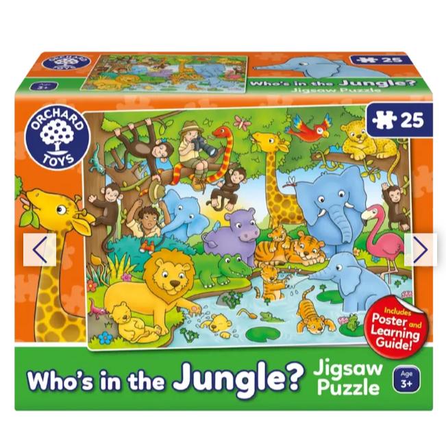 Bộ xếp hình Who's in the Jungle? - Orchard Toys giúp trẻ phát triển kiến thức và kỹ năng quan sát
