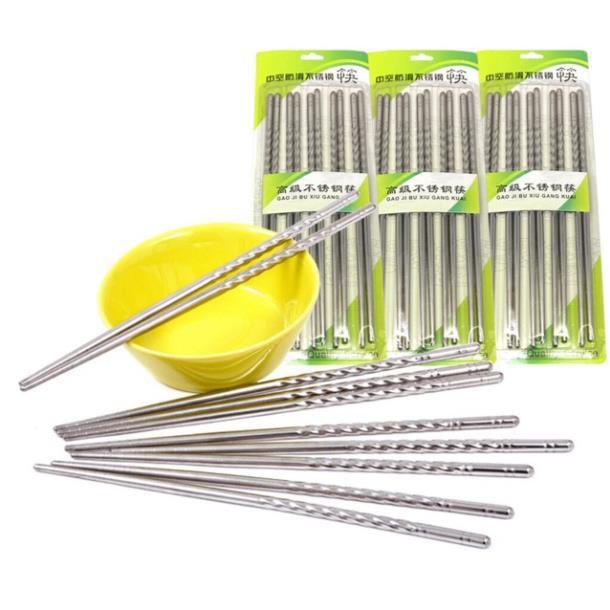 Đũa i nốc xịn 304 cực bền đẹp sang trọng
