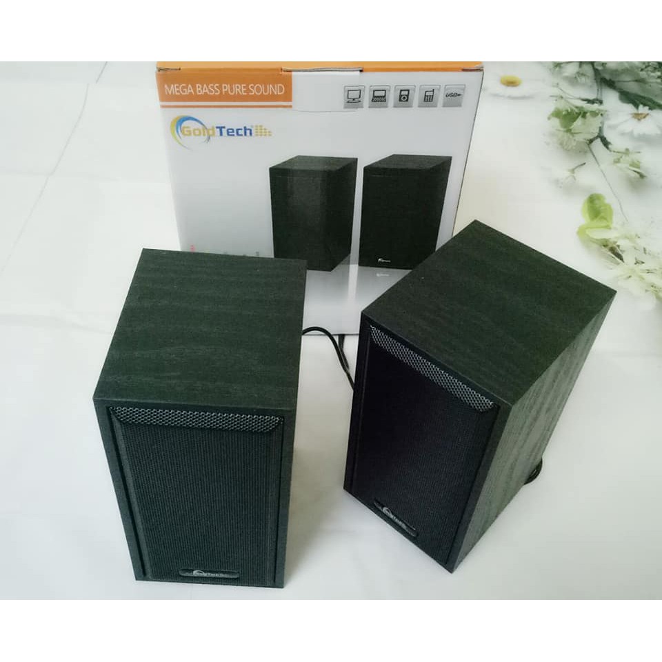 Loa 2.0 Goldtech M22  Tích Hợp Bass Cực Chất - Hàng Nhập Khẩu