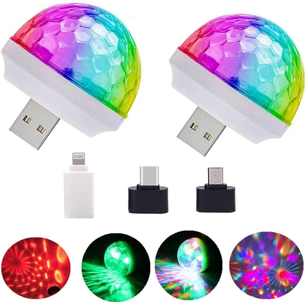 Cái USB Mini Đèn Disco, Đèn DJ Sân khấu, Đèn Magic Ball, Đèn Sân khấu
